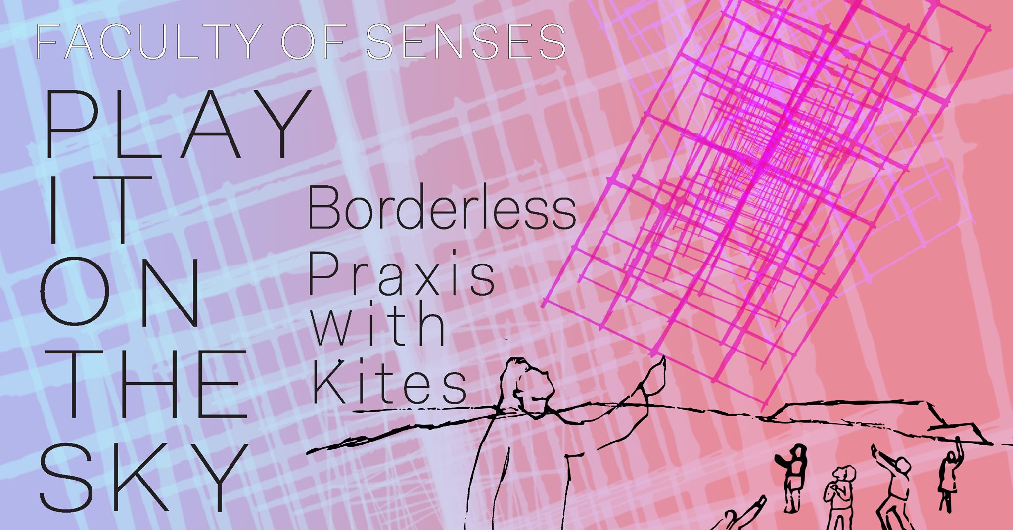 Play it on the Sky, Borderless praxis with kites, Støberiet, Copenhagen, September 17th 2021